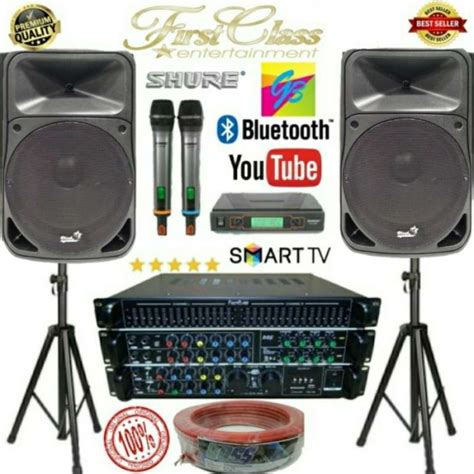 Jual Paket Sound System Speaker Black Spider 15 Inch Dan Ampli Fca4000