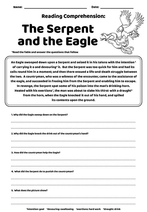 4th Grade Reading Worksheets Free 10 Free Pdf Printables Printablee