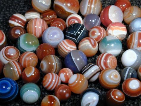 German Agate Clay Marbles