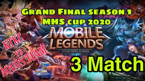 Final Mobile Legend Season 1 Mhs Cup 2020 Youtube