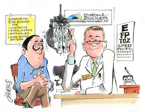 Optometrist Cartoon | Funny Gift for Optometrist