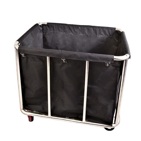 Buy Commercial Heavy Duty Laundry Hampers Cartlarge Stainless Steel