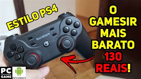 Gamesir T O Controle Estilo Dualshock Mais Barato Excelente Para