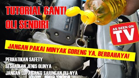 Cara Ganti Oli Mesin Honda Brio PinterMekanik