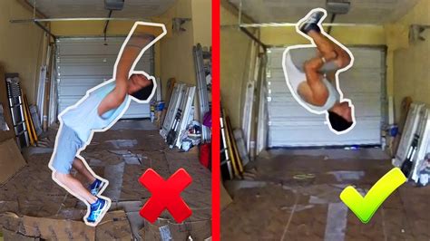 Apprendre Le Salto Arri Re Backflip Youtube