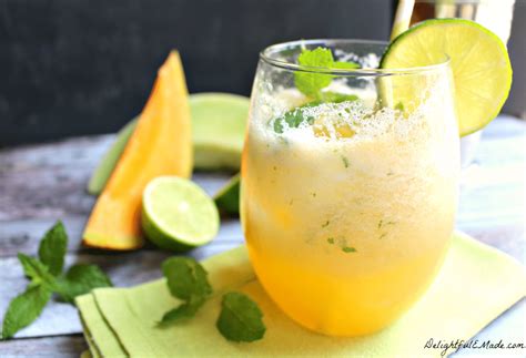 Melon And Mint Mojitos By Delightful E Made