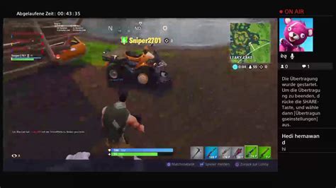 Fortnite Battle Royal Mit Euch Erster Live Stream Youtube