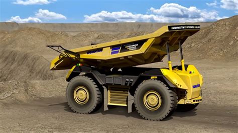 Komatsus Autonomous Truck For The Mining Industry Ehfcv