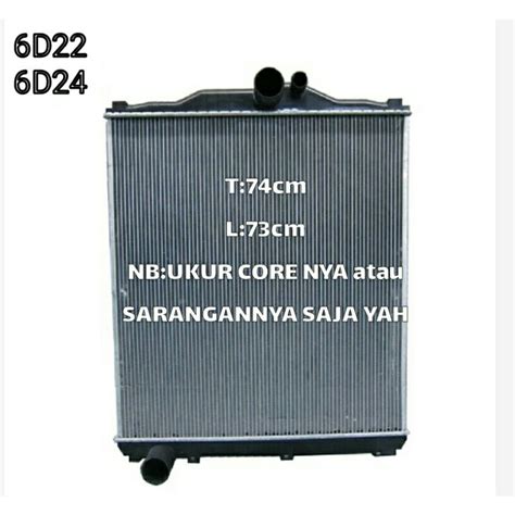 Jual Radiator Supergreat Fuso Truck Tronton D D D Shopee