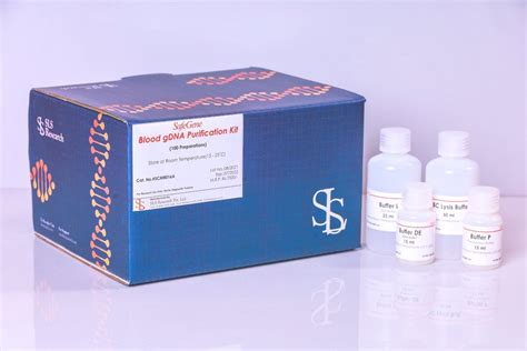 SafeGene Blood GDNA Purification Kit At Rs 4000 DNA Extraction Kit In