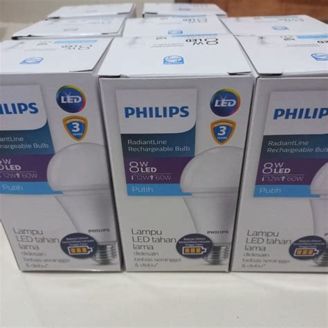 Jual Lampu Emergency Philips Watt Philips Radiantline Rechargeable