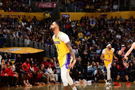 The Sports Report Dangelo Russell Leads Lakers To Victory Los