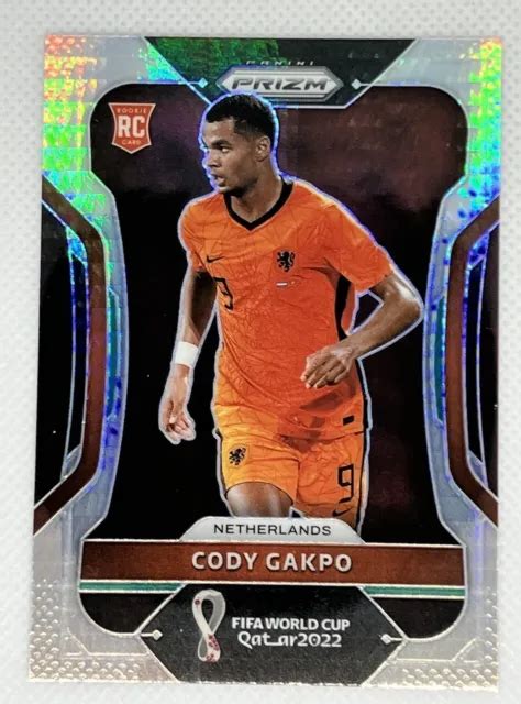 Cody Gakpo Rc Hyper Prizm Sp Netherlands Liverpool Panini Prizm World