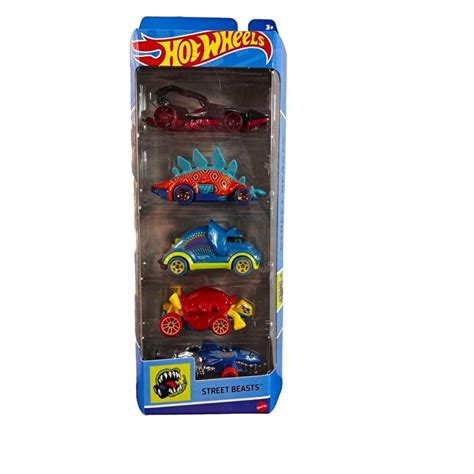 Hot Wheels Beşli Araba Seti Street Beasts HLY77 Armağan Oyuncak