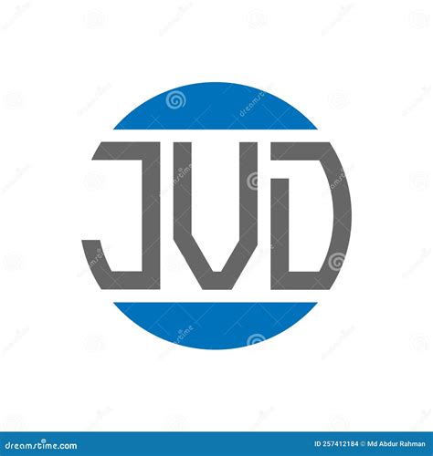 Jvd Letter Logo Design On White Background Jvd Creative Initials