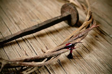 The Crown Of Thorns Of Jesus Christ And A Nail On The Holy Cross ⬇