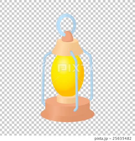 Kerosene Lamp Icon Cartoon Style Stock Illustration Pixta