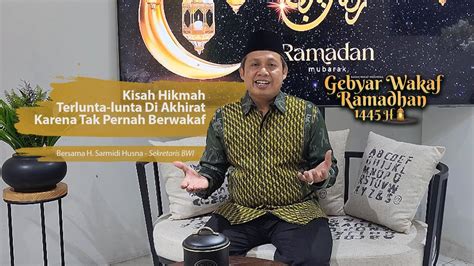 Terlunta Lunta Di Akhirat Karena Tak Pernah Berwakaf Kisah Hikmah H