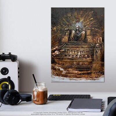 Displate Warhammer 40K Emperor of Mankind Limited Edition X/1500 | eBay