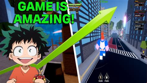 New My Hero Academia Roblox Game Is Amazing