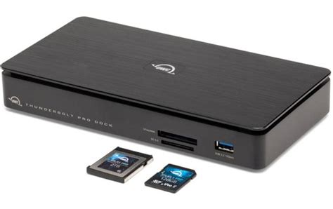 Station D Accueil Thunderbolt Ports Avec Gbe Owc Thunderbolt