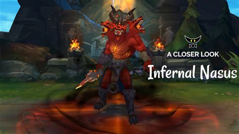 Infernal Nasus Legendary Skin Youtube