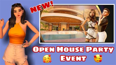 Open House Party Event Avakin Life New Event New Social Spot YouTube