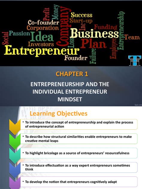 Chapter 1 Entrepreneurship Pdf Entrepreneurship Mindset