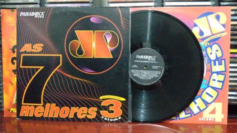 Lp Vinil As 7 Sete Melhores Jovem Pan Vol 2 3 4 Ótimos