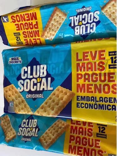 Atacado Biscoito Salgado Original Club Social Und D G