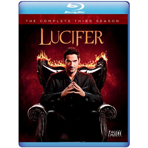 Amazon Lucifer The Complete Third Season Blu Ray Tom Ellis