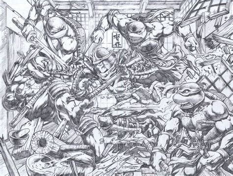 TMNT vs Shredder | Teenage mutant ninja turtles art, Teenage mutant ...