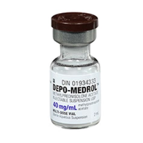 Depo Medrol Injection Methylprednisolone 2 Mg Ml 80 Mg At Rs 93 24