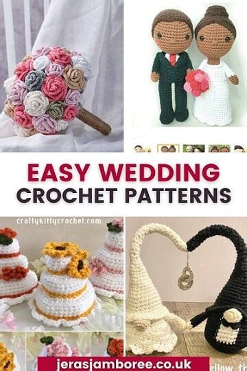 17 Easy Crochet Wedding Patterns Jeras Jamboree