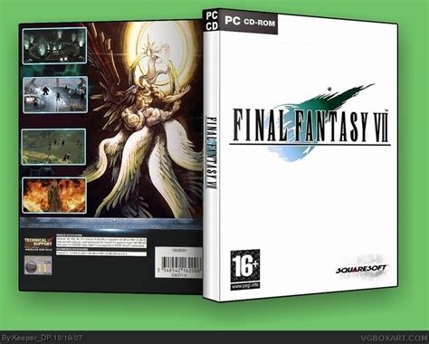 Final Fantasy Vii Pc Box Art Cover By Keeperdp