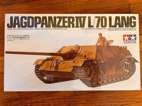 Tamiya Jagdpanzer Iv L Lang Scale Sealed Plus Free Bonus