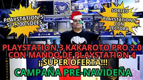 Campa A Navide A En Thais Kakaroto Sorteo De Consola Ps Kakaroto