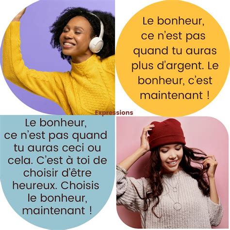 Le Bonheur Cest Maintenant Bonheur Choisir Le Bonheur Proverbes