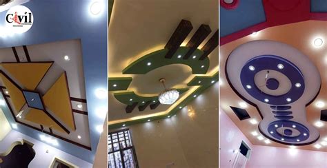 Gypsum Ceiling Designs Residential Buildings Shelly Lighting