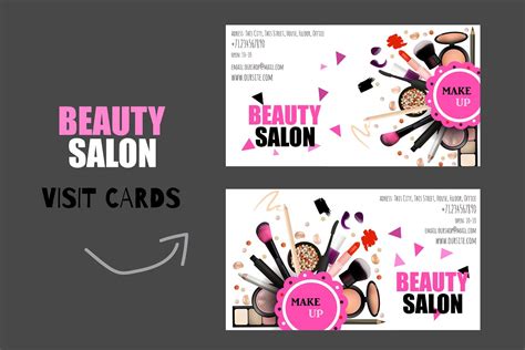 15 Beautiful Makeup Artist Business Card Templates