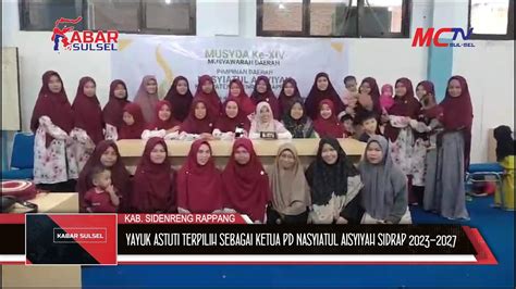 YAYUK ASTUTI TERPILIH SEBAGAI KETUA PD NASYIATUL AISYIYAH SIDRAP 2023