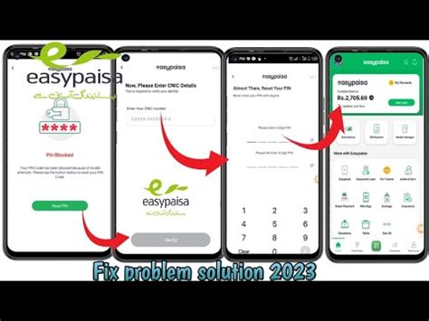 How To Reset Easypaisa Account Pin Blocked Problem Solve 2023 Easypaisa