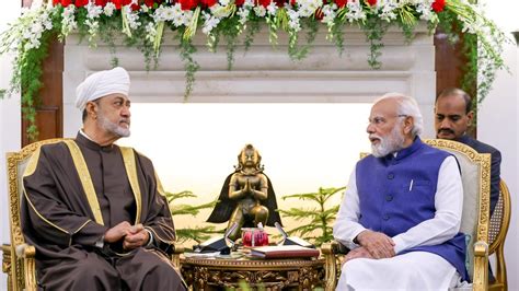 India Oman Summit Modi Sultan Haitham Discuss Deepening Bilateral