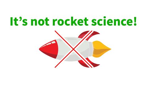 老外常说的its Not Rocket Science是啥意思 哔哩哔哩