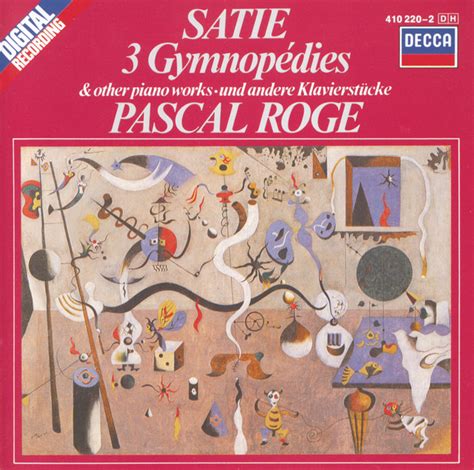 Gnossiennes No Lent Erik Satie Pascal Rog Ark S Spotify