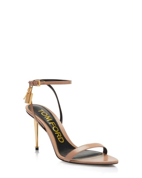 Tom Ford Padlock Naked Pointy Toe Sandal Lyst