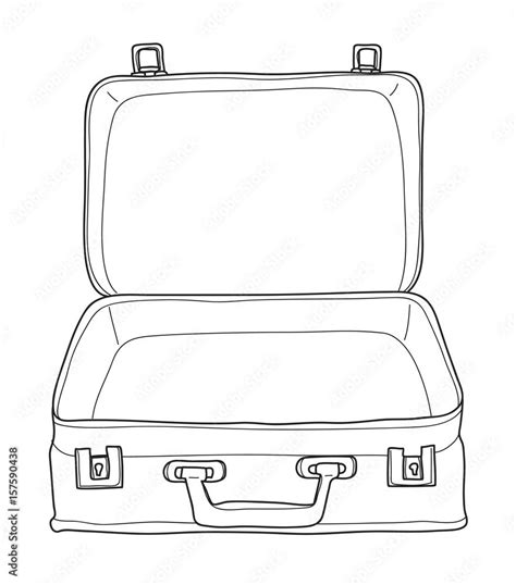 Suitcase Art Kit With Drawing Pad In Illustration Art How To