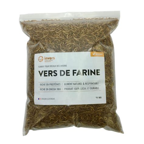 Vers de farine déshydratés INVERS