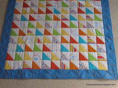 Mother Patchwork Cot Quilt A Lovely Finish