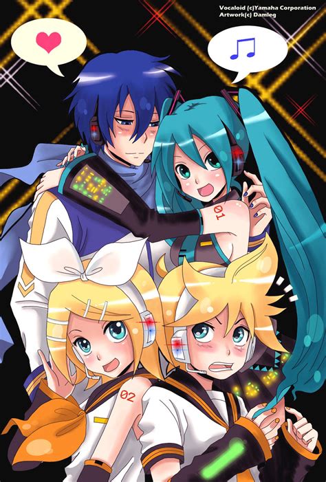 Vocaloid Group By Damleg On Deviantart